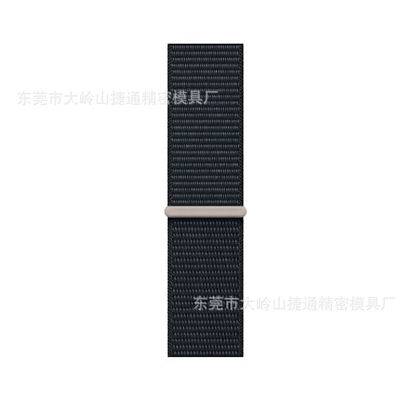 Klockarmband för Apple Watch iWatch 38/40/41/ S1042mm Kontrast Midnatt