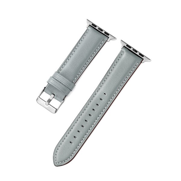 Klockarmband för Apple Watch iWatch Passande klockor 38-40-41-10 generationen 42mm mellangrå