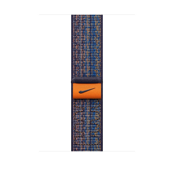 Klockarmband för Apple Watch iWatch 38/40/41mm S10-42mm Dynamic kungsblå med orange