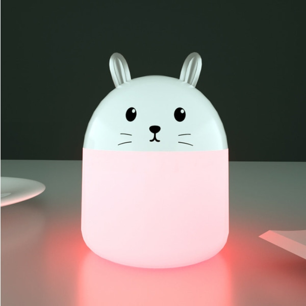 USB Mini Luftfuktare Aromaterapi Diffuser A11 humidifier Rabbit White