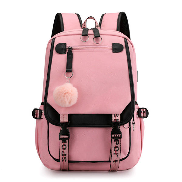 Swagger Taske med Nylon Materiale Rygsække BlackBTS