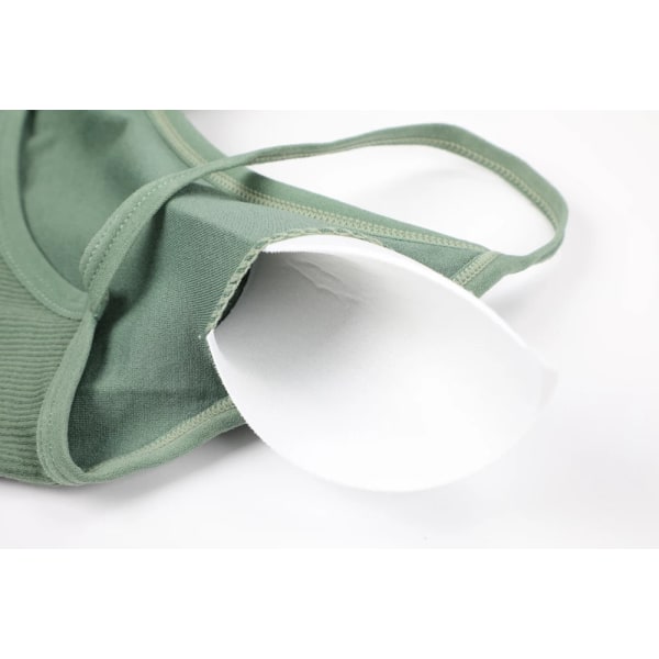 Joogaliivit Naisten Alusvaatteet Push Up -liivit Saumattomat Liivit 1457 Dark Gray Free Size