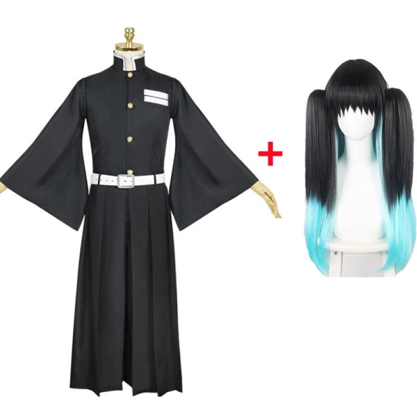 Tokitou Muichirou Cosplay Demon Slayer Kimetsu no Yaiba Costume Kisatsutai Uniform Set Halloween Party Anime A3 XL