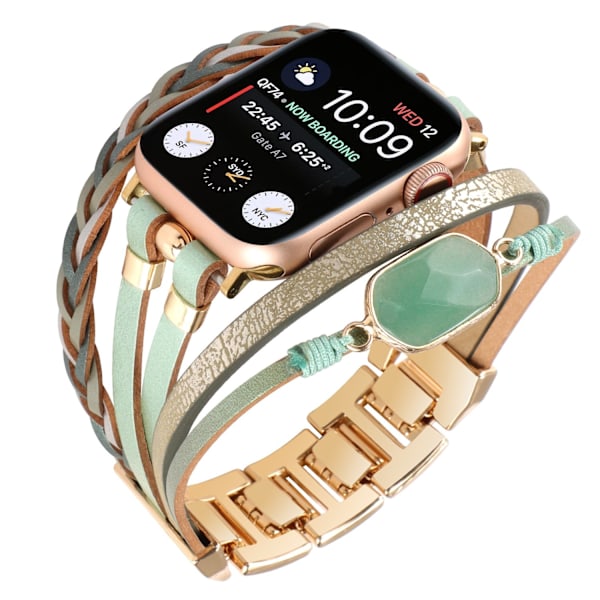 Urrem til Apple Watch iWatch S10 42MM Ædelstenskæde