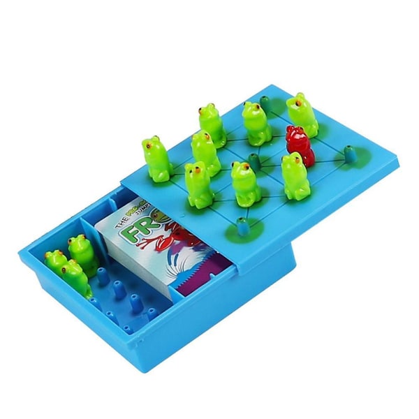 Hoppers Logic Game Strategi Brädspel Children's Frog Game Jump In Game Leksaker för tidig utbildning för pojkar och flickor Ålder 3