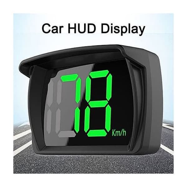 Head-Up Display til Bil, GPS Digital Hastighedsmåler til Køretøjer, Hastighedsvisning KM/T.