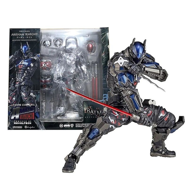 Fantastisk Yamaguchi Arkham Knight Actionfigur Modell, Pvc Bat 17cm Samling, Rörlig Anime Figurine Leksaker