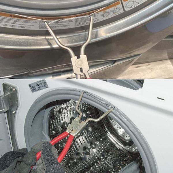 Pesukoneen ulkotyön jousen laajennustyökalu, pesukoneen jousen poistotyökalu 4986er0004f/b/g oven tiivisteelle, yhteensopiva Lg:n ja Ken-more 1268535:n, Ah:n kanssa