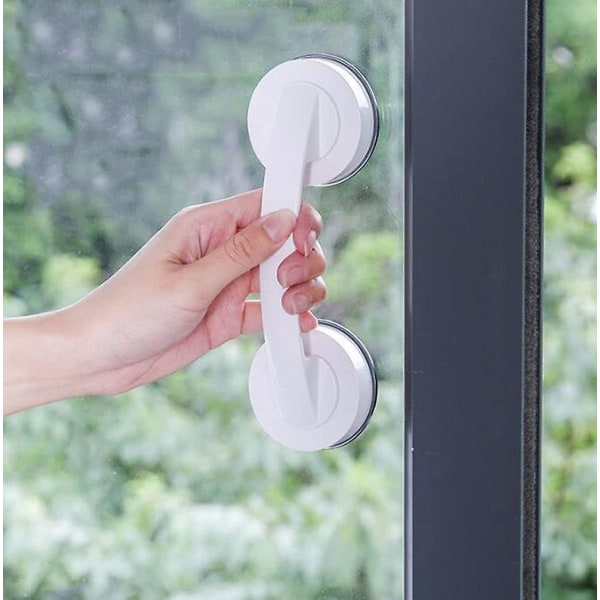 Stora glasdörrar och fönsterhandtag, kylskåpshandtag, duschhandtag (vita)