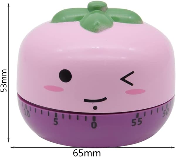 Kök Matlagning Mekanisk Timer, Tids Påminnelse, Manuell Timer, Frukt- och Grönsaksform, Rädisa Tomato