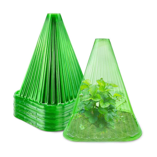 30 kpl cover Uudelleenkäytettävä kevyt, läpikuultava, jäätymisenestoinen kasvihuonekellokasvit Puutarha