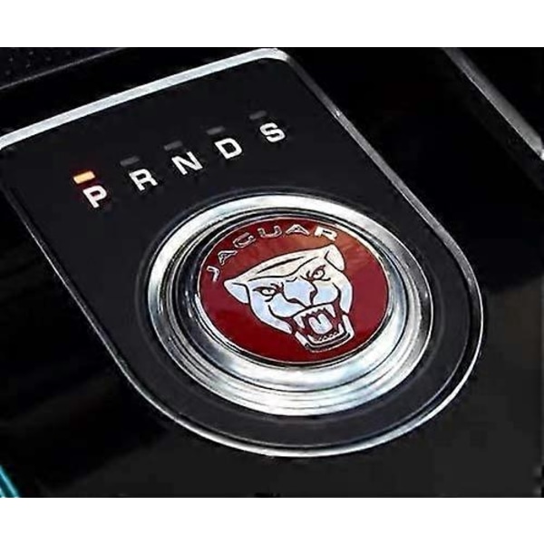 Emalijaguari punainen Jaguar-viritysvaihteen trimmaustikkeri XF XE XJL F-PACE keskivaihteen nuppipeite glitter