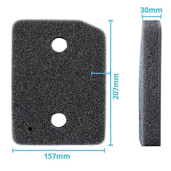 8 stk tørketrommel skumfilter for 9164761 tørketrommel varmepumpe tørketrommel, svampfiltermatte kondensert tørketrommel