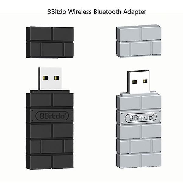 8bitdo Langaton Bluetooth USB RR -sovitin Windowsille, Macille, Raspberry Pi:lle, Switchille Shytmv -
