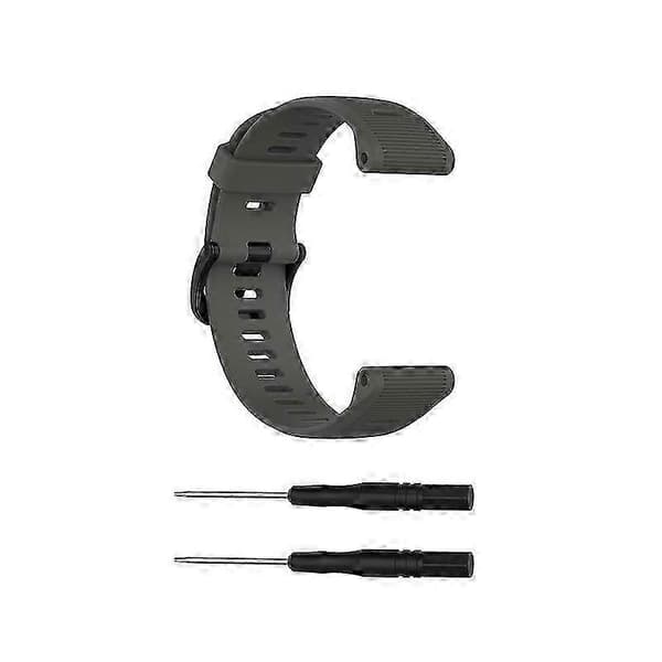 För Garmin Forerunner 945 Silikon Armbandsur Gray