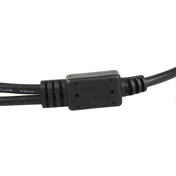 RJ45 Ethernet Splitter Adapterkabel 1 til 2 Port Adapterledning LAN Ethernet