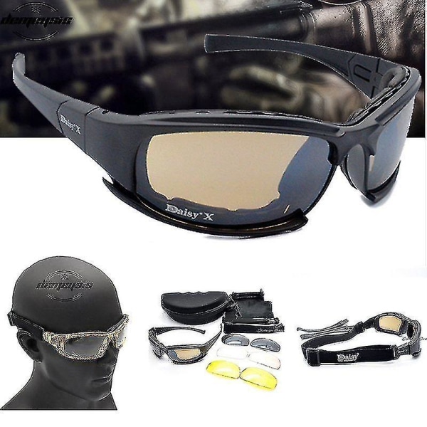 Goggles Tactical Goggles Glasögon Skytte Night Vision e8ab | Fyndiq