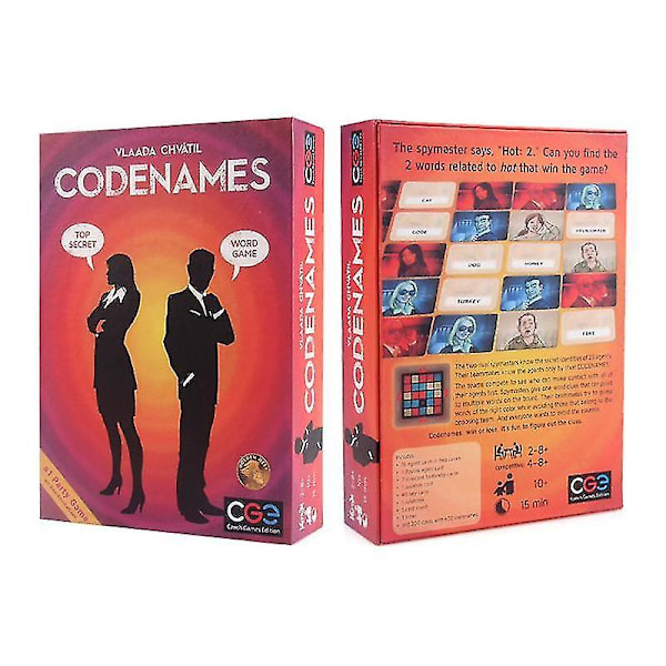 Kortspel tjeckiska spel codenames multi standard kortspel