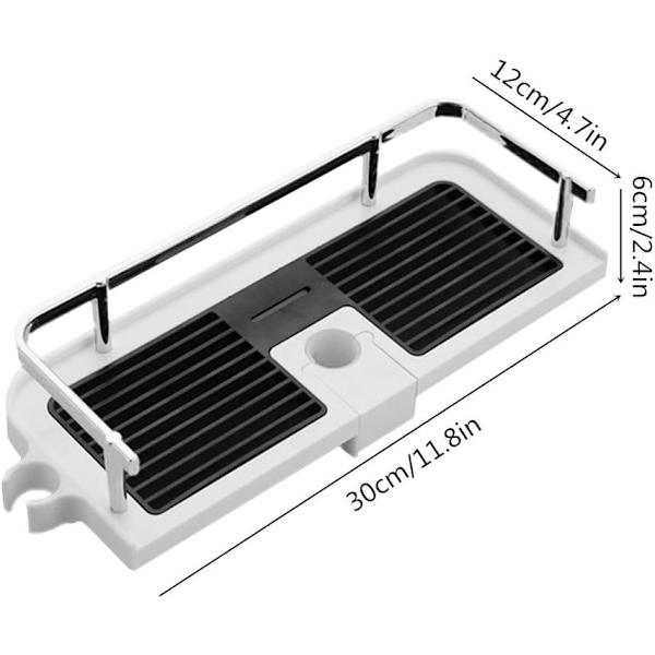 Bad oppbevaringshyller Bad oppbevaring og organisering Toalettartiklerarrangør Vask Tidy Caddy For Dusjlagring Bad