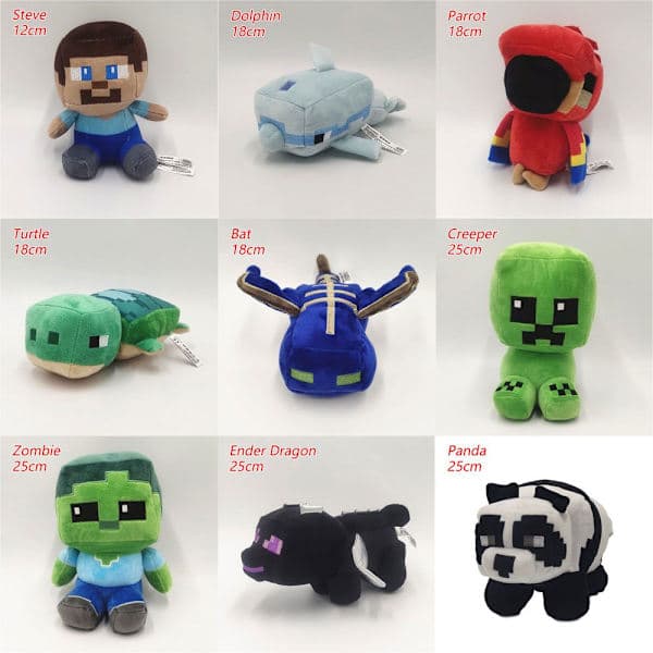 Minecraft Leksaksdocka CREEPER-25CM CREEPER-25CM Creeper-25cm
