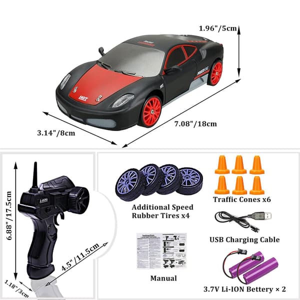 RC Driftebil Blue