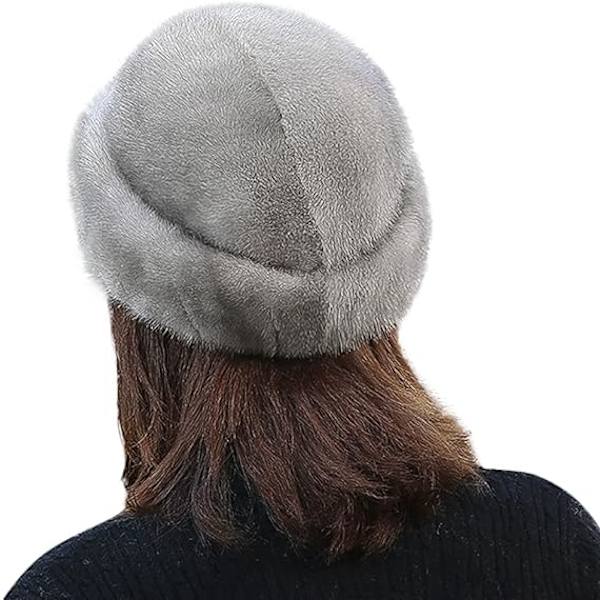 Kvinners Vinter Fluffy Fashionable Beanie