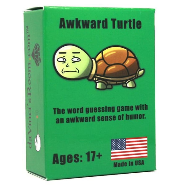 Awkward Turtle Friends Family Party Game Card Full Englanti lautapeli