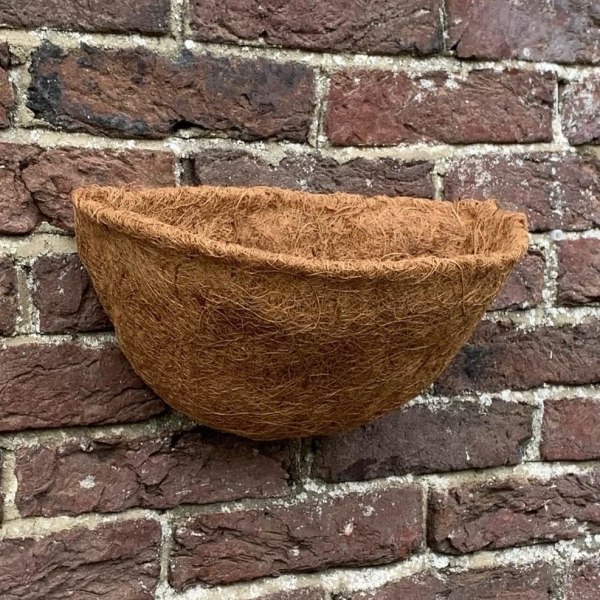 Paket med 5 Coco Wall Basket Planter Liner (30cm)