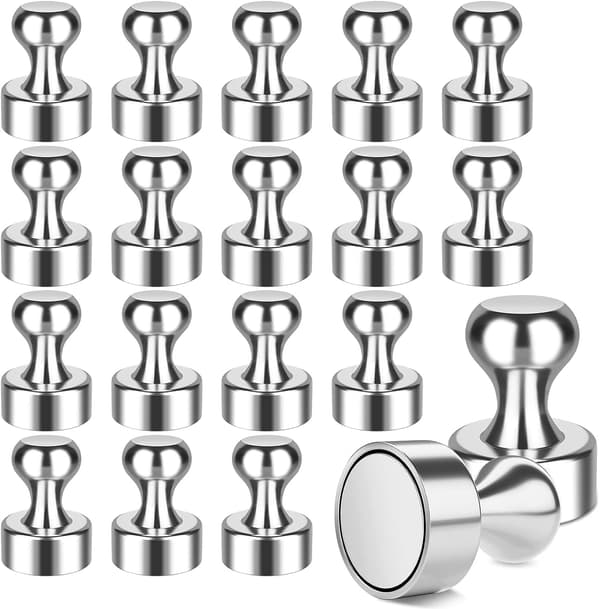 24-pack 12 x 16 mm starka magnetiska häftstift