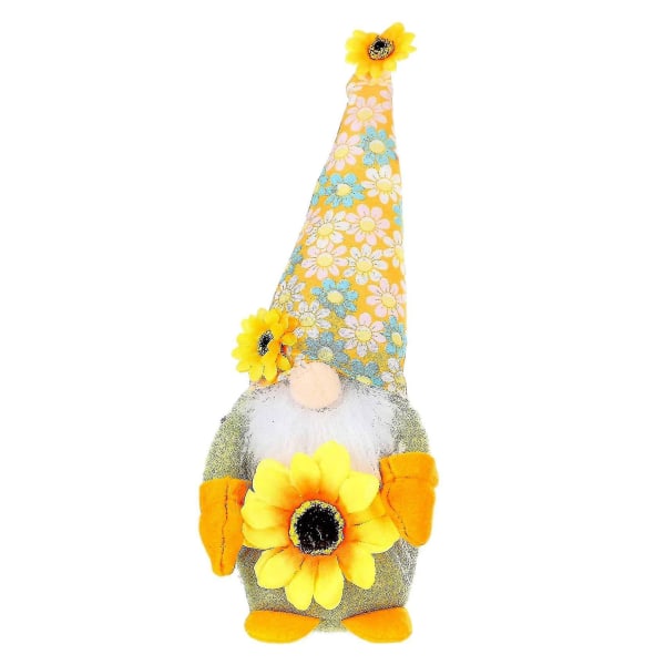 Sunflower Gnome Decor Puutarha Koti Maalaistalo Keittiö Sisustus Ornaments,a Hy