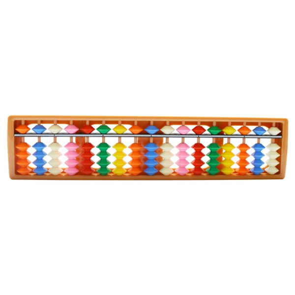 Plast Abacus beregningsperle 2 2 2 2 2