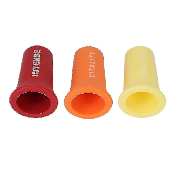 Koppningsterapi Set 3-pack Styrka Lindring Muskelavslappning Kroppsmassage Silikon Vakuumkoppar