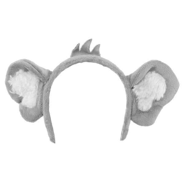 1 st Koala Hår Tecknad Koala Öron Hårspänne Dekoration (ljusgrå)