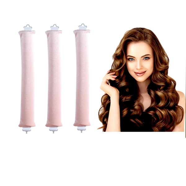 Heatless Hair Curler No Heat Hair Kihartimet-WELLNGS - Pink