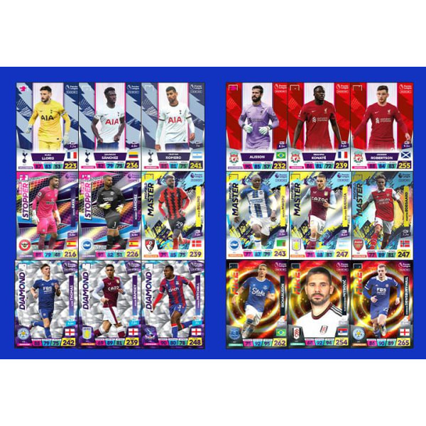 Panini Premier League Star Card Pack - Fotbollskortsstjärnor kring Manchester United - Samlarkort för spelkort 1 classic box