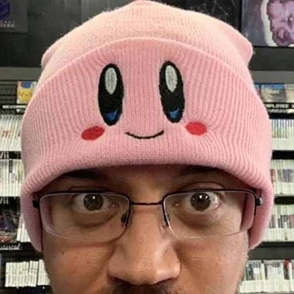 Hue, Kirby Hat, Vinterhue, Unisex, til mænd, kvinder, piger, drenge, varm strikket hue, 2-pak, pink og hvid, one size