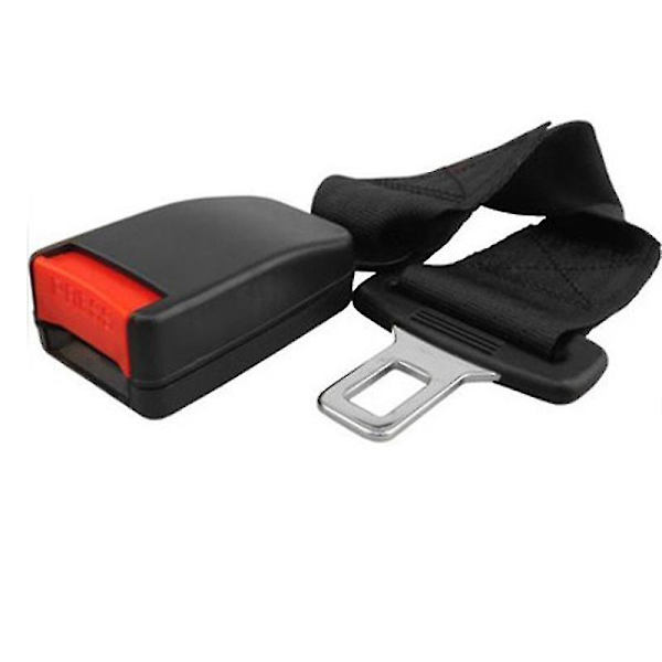 Musta auton turvavyön pidennin Turvavyöt Solki 25cm Auto Istuimen Turvavyön pidennys Istuinvyön pidike Auton lisävarusteet