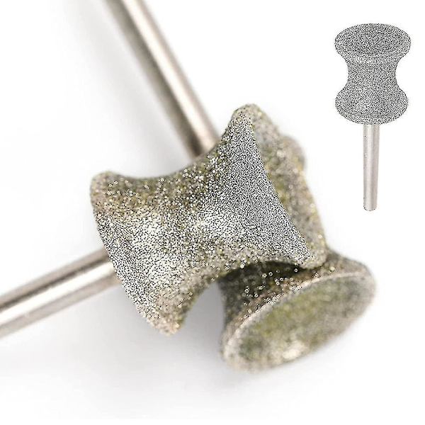 2 stk. Diamant Hundesømfil Bits Til Roterende Værktøj Passer Til Dremel