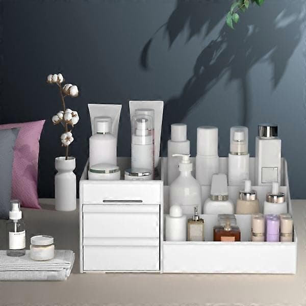 Makeup Organizer Skrivebordsorganisering Pink