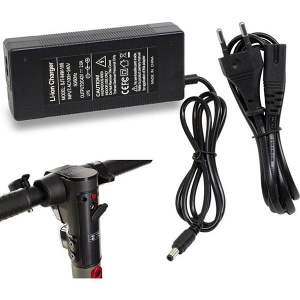 WISPEED T850, T855 og T865 Sparkesykkel-lader