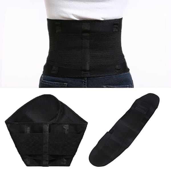 Taljetræner Postpartum Shapewear SORT M sort M black M