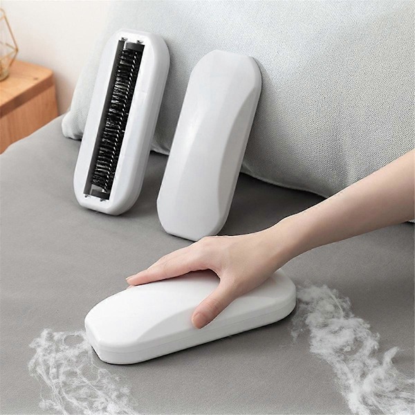 Søppeloppsamler Håndholdt Rullende Ergonomisk Børste Nøtteskall Søppelbørste Skrivebord Søppeloppsamler Teppe