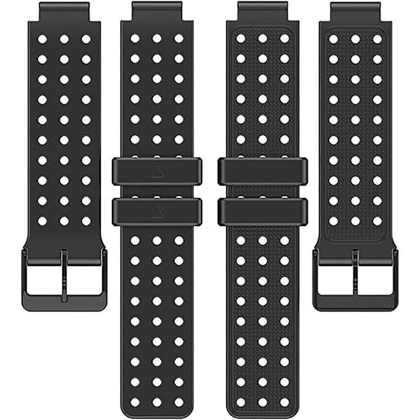 Ersättning för klockarmband i silikon för Garmin Approach S20 klockarmband med verktygssatser black