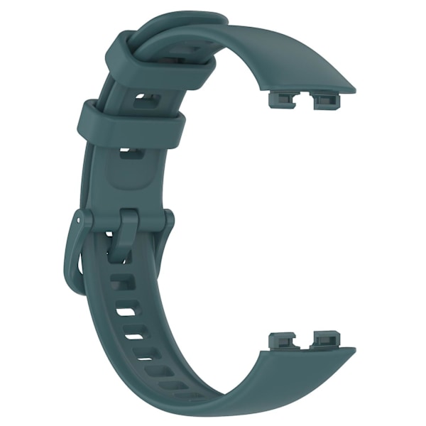 Huawei Band 8:lle silikoninen ranneke, vedenkestävä urheiluranneke Green, Green Style I Huawei Band 8