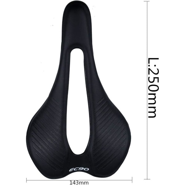 Ergonomi Design Fit, komfort sykkelsal Pustende sykkelpute for kvinner menn MTB/treningssykkel/vegsykkelseter，mote