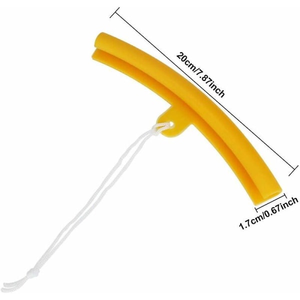 5 stk. fælgbeskytter med huller og reb, fælgkantbeskytter 19,5 cm 1,6 cm fælgbeskyttelsesværktøj til motorcykelcykler, cykeldækgreb (orange) -