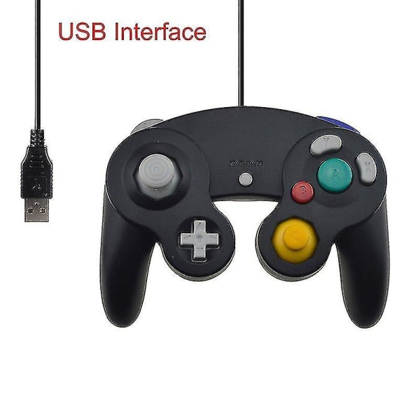 Trådlös handkontroll för Gamecube, USB-ansluten, för Nintend, för Ngc Gc Controle, för Mac-dator, PC-spelkontroll