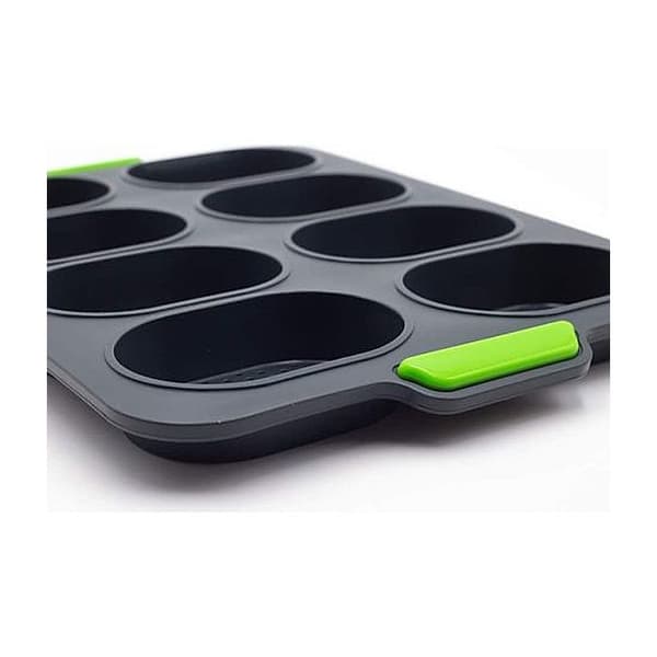 Brødbakeform - Bakeform for 8 rundstykker - Silikon - Non-stick belegg