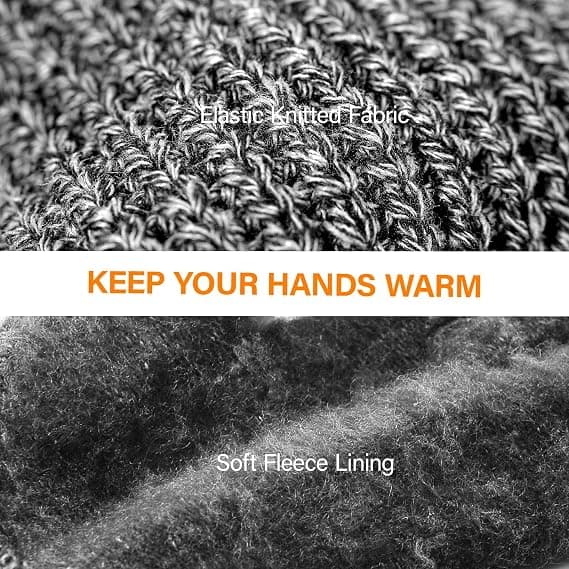 Vinter Touch Screen Sne Blomst Hold Varme Handsker