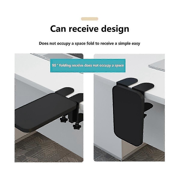 Dator Handledsstöd Armstöd Ram Datorskrivbord Handplatta Roterbart Armstöd Ergonomiskt